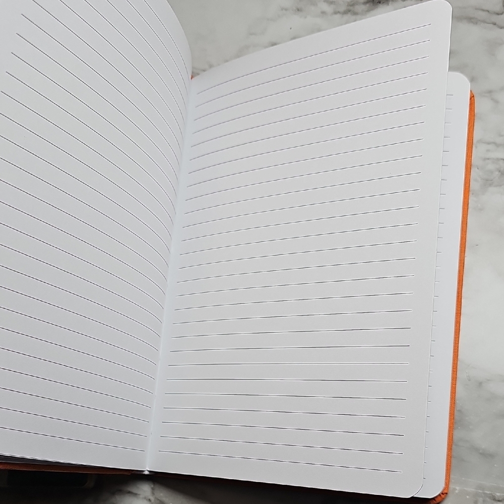 Orange Hardcover Notebook Set - Picture 2 of 6